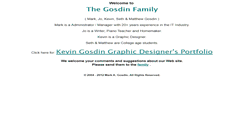 Desktop Screenshot of gosdin.net